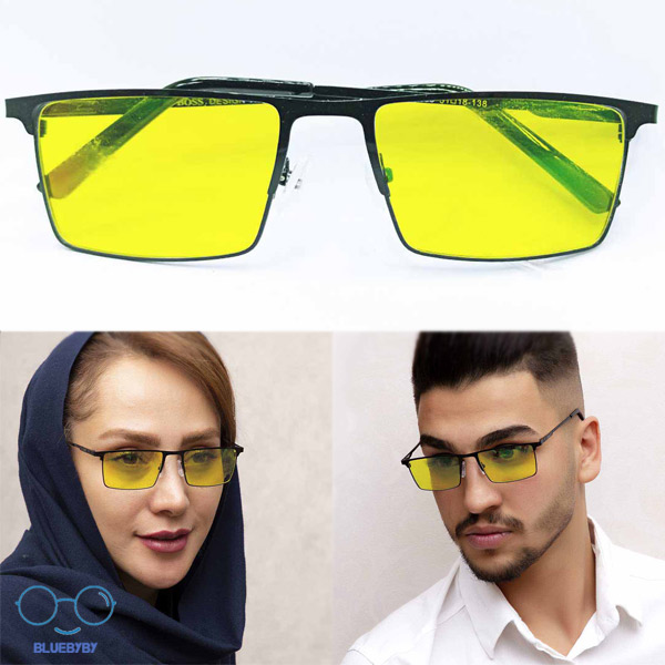 عینک شب UV400 طرح کیهان
